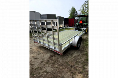 New 2025 6.5x12 aluminum utility trailer with torsion axle - Nitro