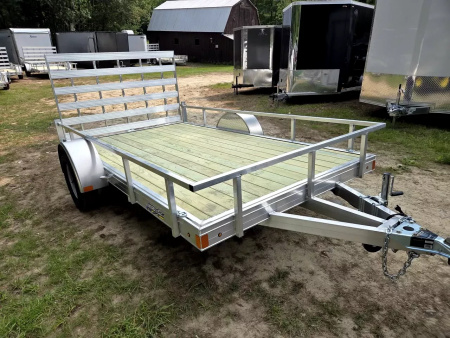 New 2025 6.5x12 aluminum utility trailer with torsion axle - Nitro