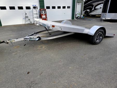 New 2024 7x12 flex haul tilt utility trailer all aluminum - High Country Trailers