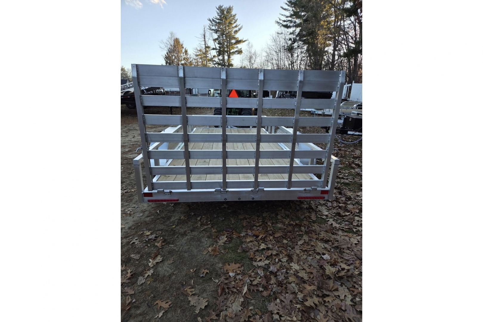 New 2026 6.5x16 aluminum utility trailer tandem axle with brakes - High Country Trailers