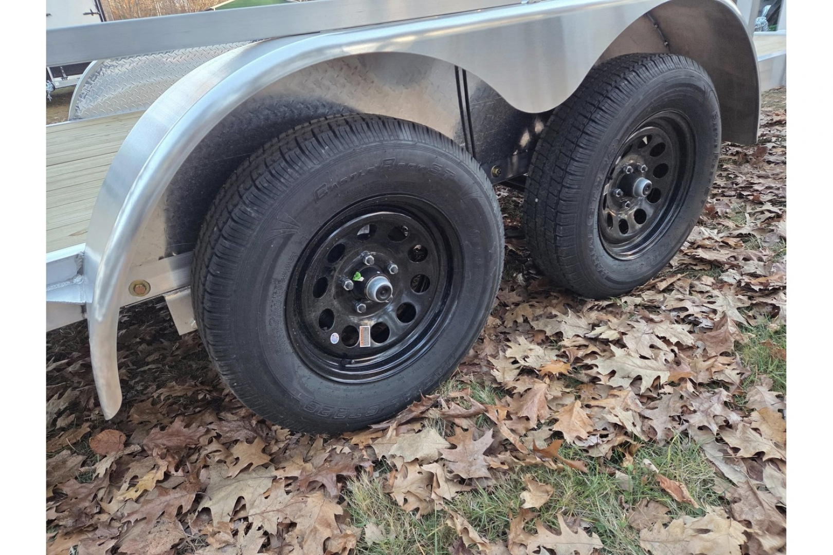 New 2026 6.5x16 aluminum utility trailer tandem axle with brakes - High Country Trailers