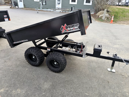 New 2025 xt 200 4x6 off road dump trailer dual axle - Extreme Road & Trail