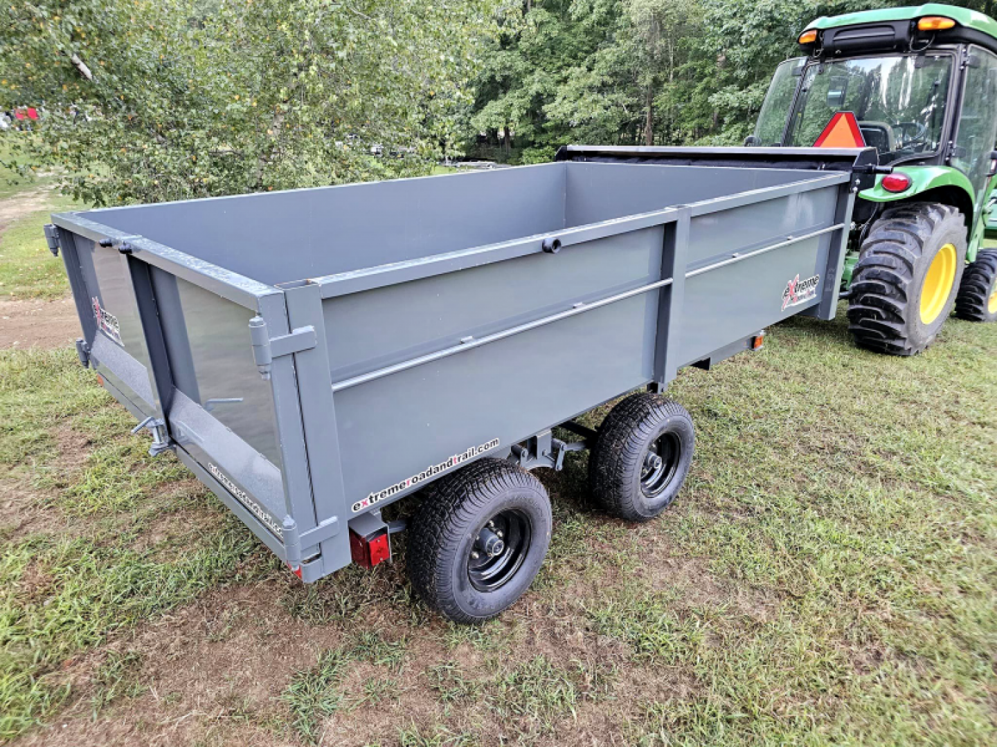 New 2024 Xrt 424 5.5x9 dump with 24 inch sides and tarp kit - Extreme Road & Trail