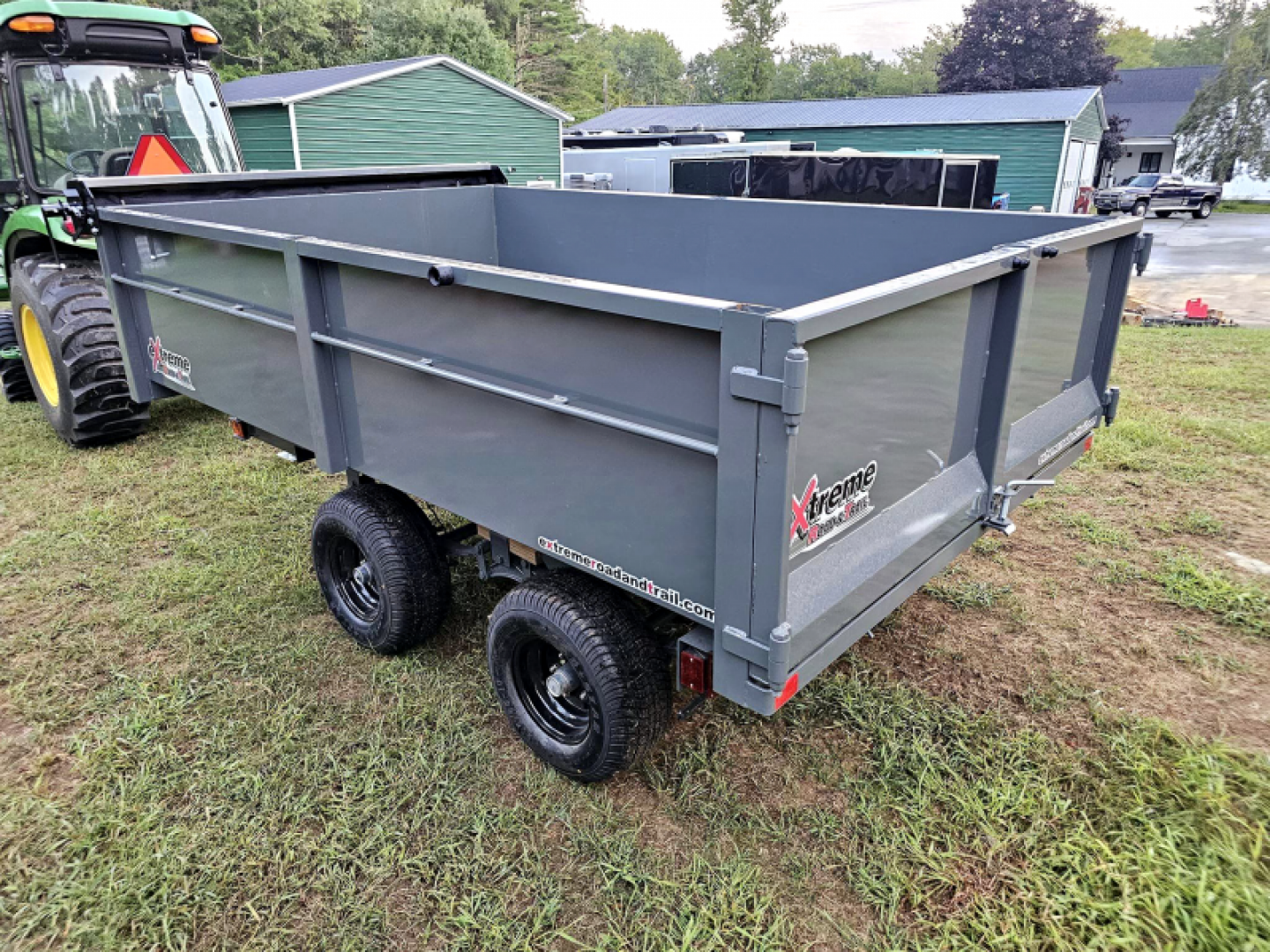 New 2024 Xrt 424 5.5x9 dump with 24 inch sides and tarp kit - Extreme Road & Trail