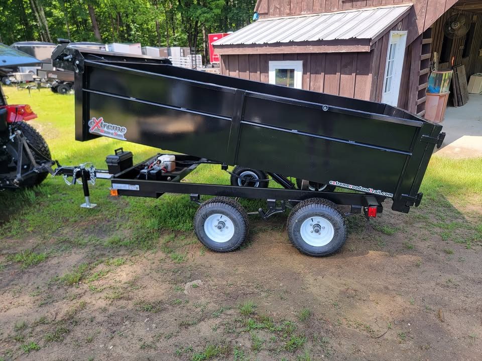 New 2024 Xrt 424 5.5x9 dump with 24 inch sides and tarp kit - Extreme Road & Trail
