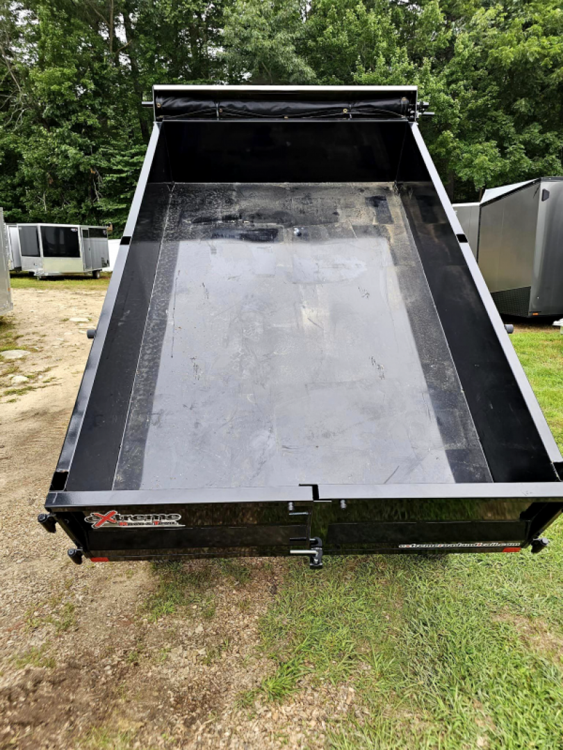 New 2024 xrt418 dump trailer 5.5x9 with with ramps & tarp kit - Extreme Road & Trail