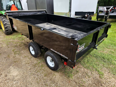 New 2024 xrt418 dump trailer 5.5x9 with with ramps & tarp kit - Extreme Road & Trail