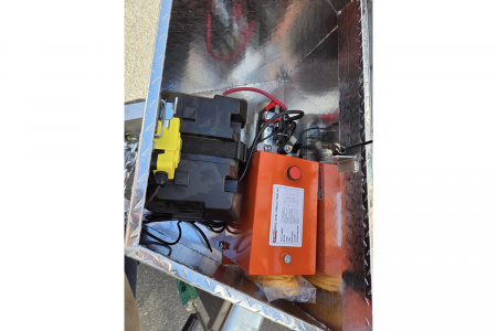 New 2026 7x16 14000lb gvwr dump trailer with ramps and tarp kit - High Country Trailers