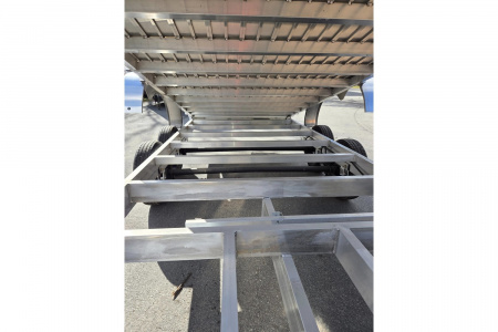 New 2026 7x16 14000lb gvwr dump trailer with ramps and tarp kit - High Country Trailers