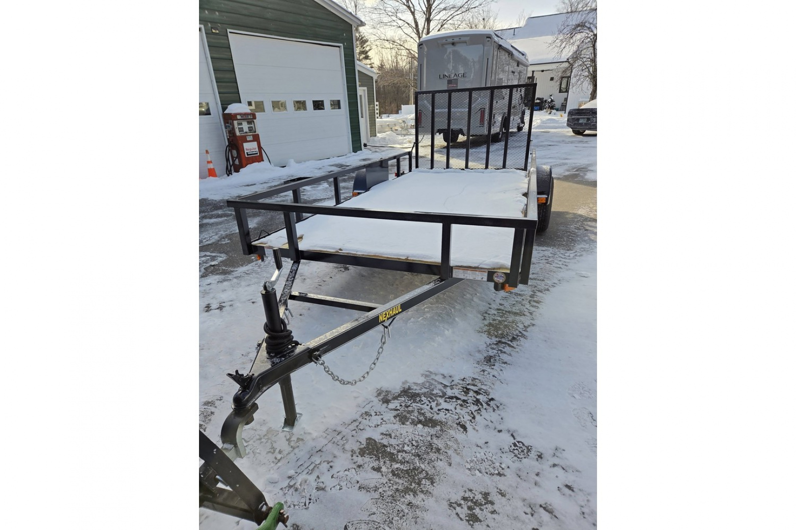 New 2026 6.5X14 Utility trailer with rear gate & spare tire mount - NEXHAUL