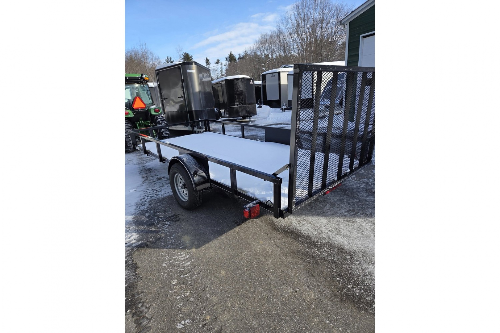 New 2026 6.5X14 Utility trailer with rear gate & spare tire mount - NEXHAUL