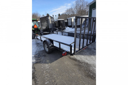 New 2026 6.5X14 Utility trailer with rear gate & spare tire mount - NEXHAUL