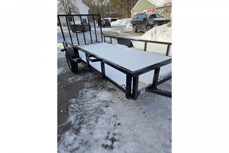 New 2026 6.5X14 Utility trailer with rear gate & spare tire mount - NEXHAUL