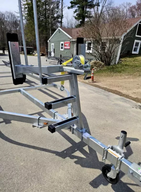 New 2025 18-22 foot pontoon trailer galvanized - Venture Trailers