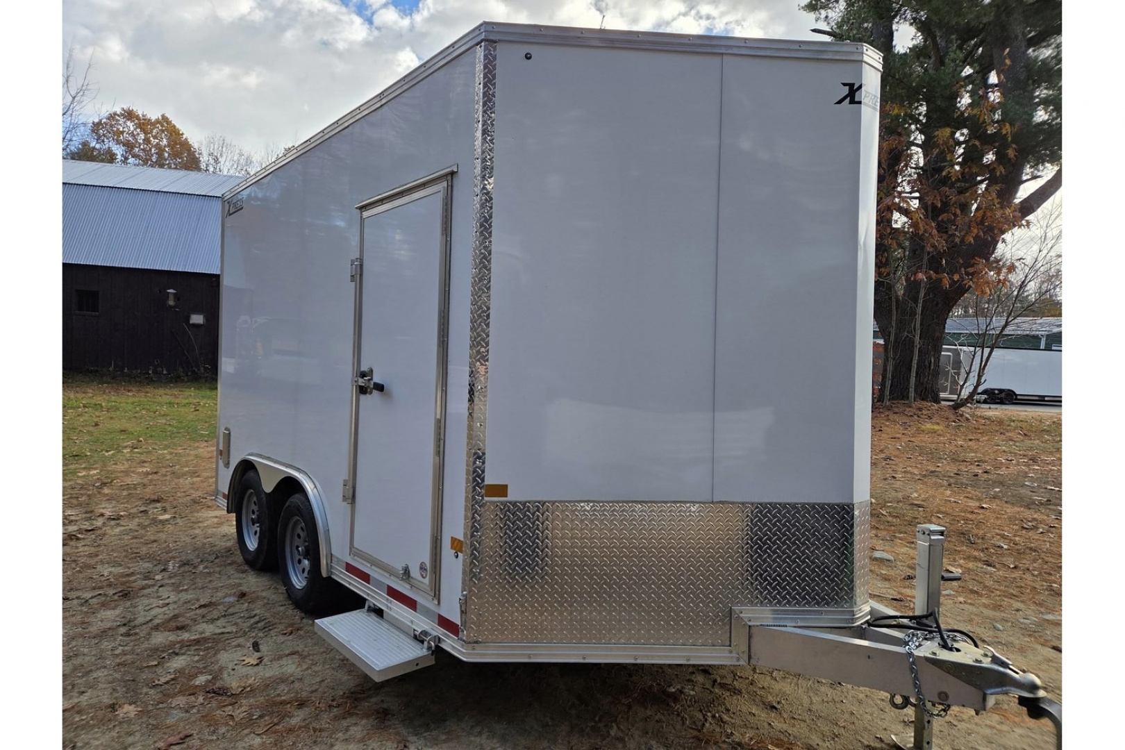 New 2026 8.5x12 extra height enclosed aluminum trailer loaded with upgrades - High Country Trailers