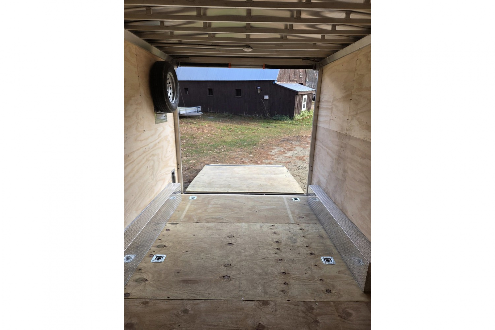 New 2026 8.5x12 extra height enclosed aluminum trailer loaded with upgrades - High Country Trailers