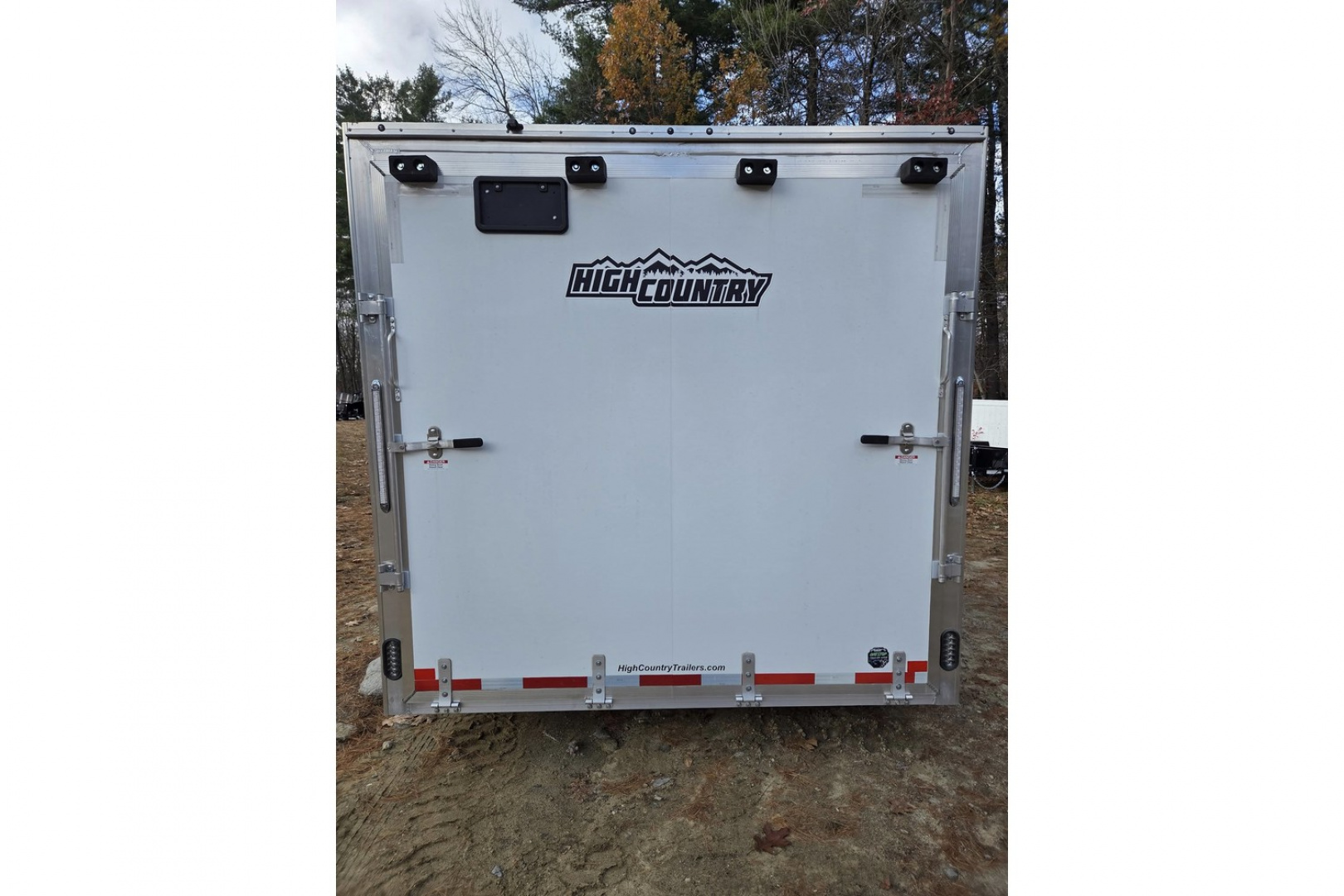 New 2026 8.5x12 extra height enclosed aluminum trailer loaded with upgrades - High Country Trailers