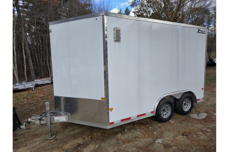 New 2026 8.5x12 extra height enclosed aluminum trailer loaded with upgrades - High Country Trailers