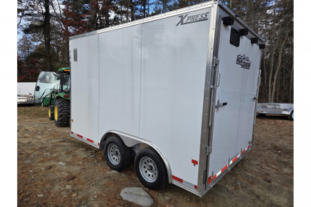New 2026 8.5x12 extra height enclosed aluminum trailer loaded with upgrades - High Country Trailers