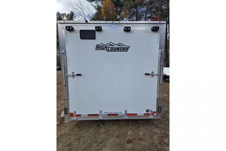 New 2026 8.5x12 extra height enclosed aluminum trailer loaded with upgrades - High Country Trailers