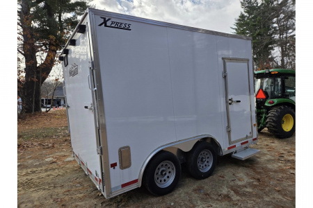 New 2026 8.5x12 extra height enclosed aluminum trailer loaded with upgrades - High Country Trailers