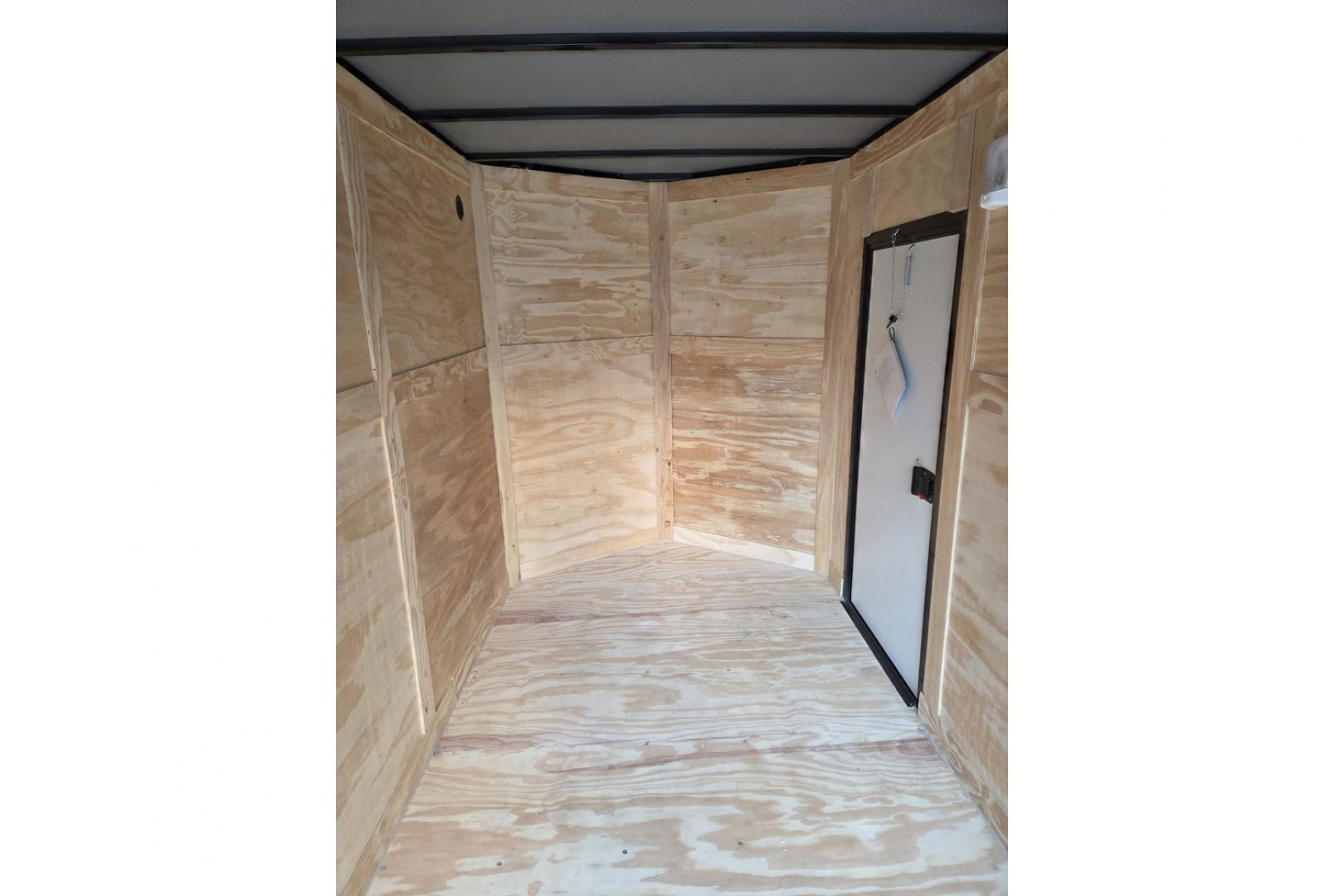 New 2026 6x12 dual axle enclosed cargo trailer with rear ramp - Anvil Trailers