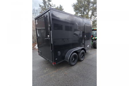 New 2026 6x12 dual axle enclosed cargo trailer with rear ramp - Anvil Trailers