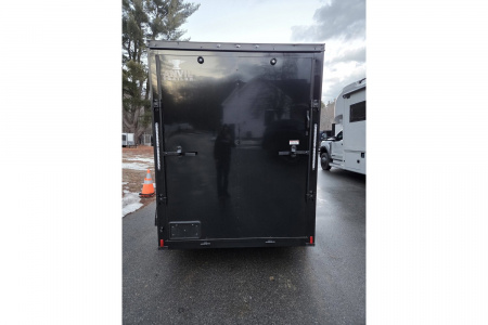 New 2026 6x12 dual axle enclosed cargo trailer with rear ramp - Anvil Trailers