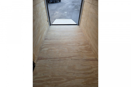 New 2026 6x12 dual axle enclosed cargo trailer with rear ramp - Anvil Trailers