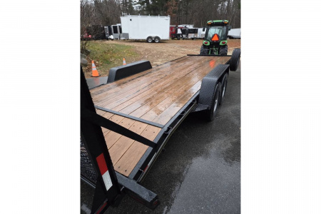 New 2025 7X22 HD Equipment trailer with full width ramps 15,000lb gvwr - KAUFMAN TRAILERS