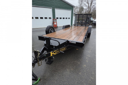 New 2025 7X22 HD Equipment trailer with full width ramps 15,000lb gvwr - KAUFMAN TRAILERS