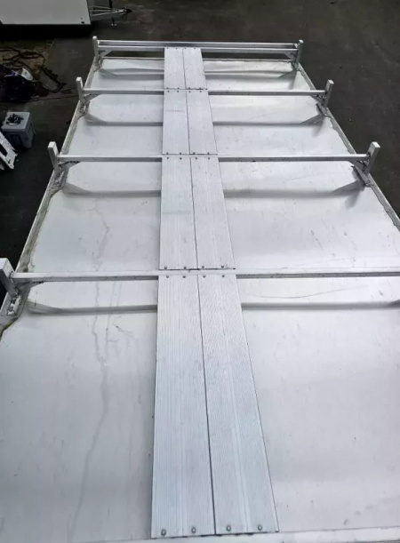 New 2025 8x16 Premium Contractor trailer with barn doors - Legend Trailers