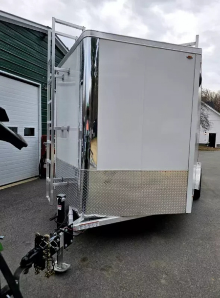 New 2025 8x16 Premium Contractor trailer with barn doors - Legend Trailers