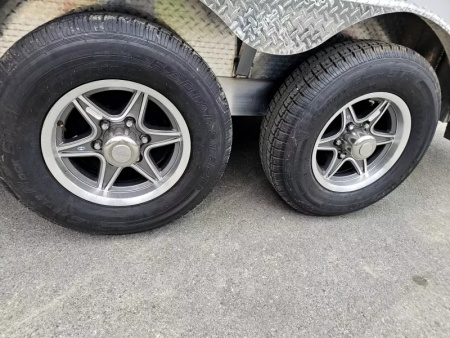 New 2025 8x16 Premium Contractor trailer with barn doors - Legend Trailers