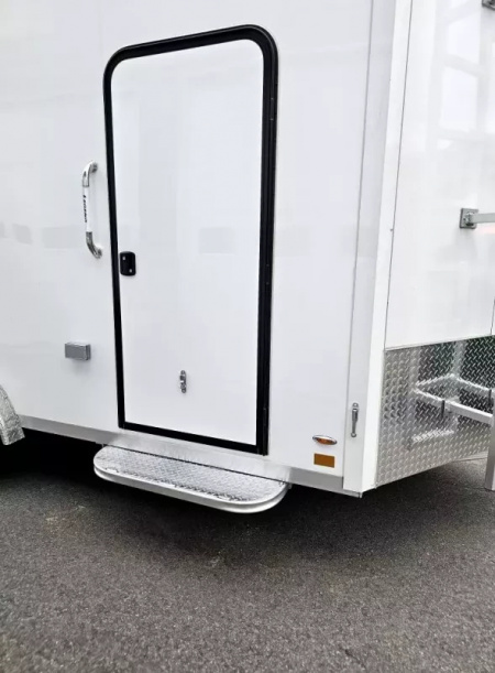 New 2025 8x16 Premium Contractor trailer with barn doors - Legend Trailers