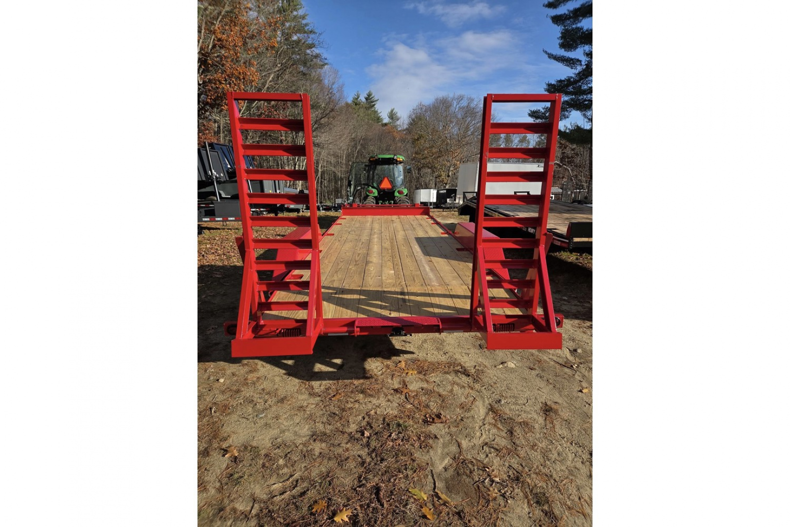 New 2026 7x20 16,000lb gvwr commercial grade equipment trailer - ECHO