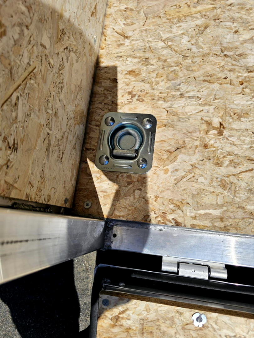 New 2025 6x12 aluminum enclosed cargo trailer Xlt series rear ramp - High Country Trailers