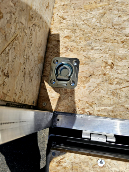 New 2025 6x12 aluminum enclosed cargo trailer Xlt series rear ramp - High Country Trailers