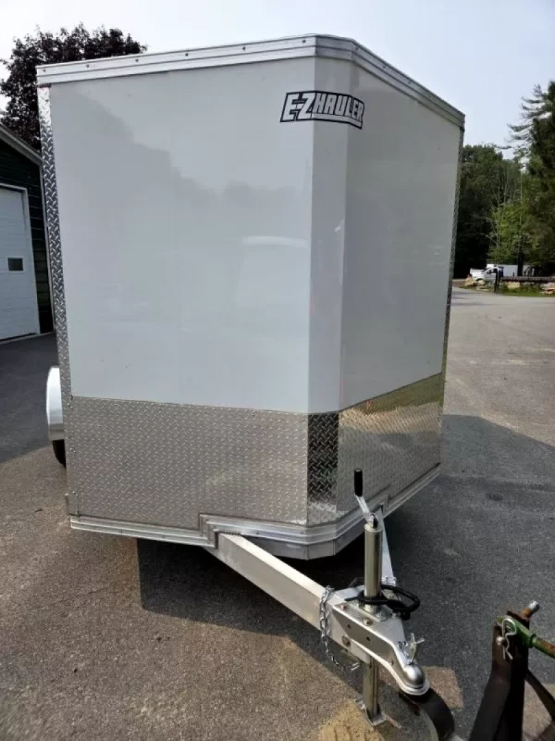 Used 2025 6.5x10 Aluminum enclosed cargo trailer with barn doors - High Country Trailers