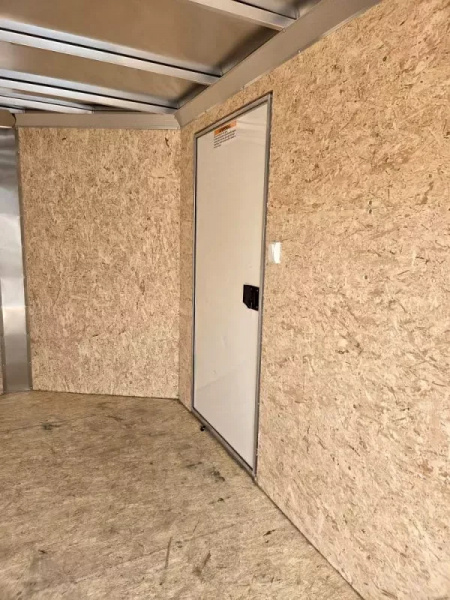 Used 2025 6.5x10 Aluminum enclosed cargo trailer with barn doors - High Country Trailers