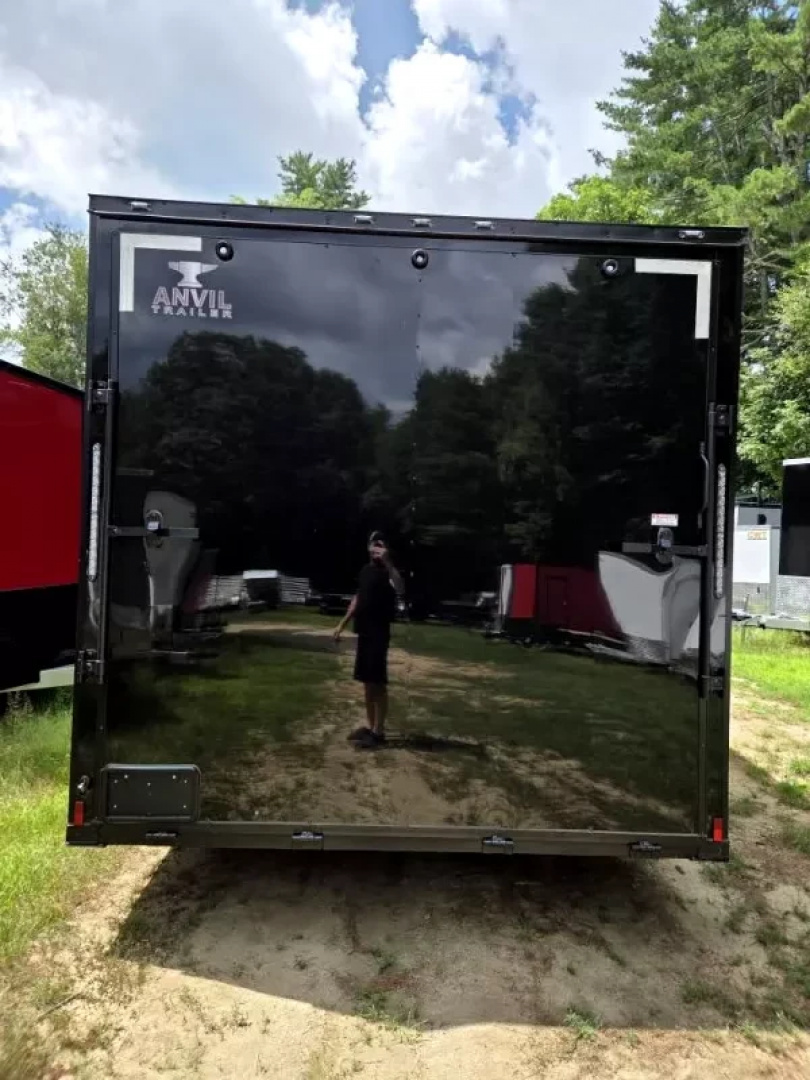New 2025 8.5X18 EXTRA HEIGHT ENCLOSED CAREGO TRAILER OR CAR HAULER - Anvil Trailers