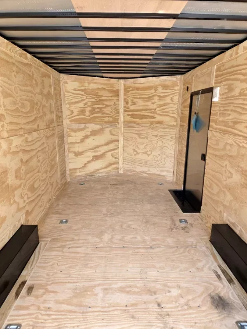 New 2025 8.5X18 EXTRA HEIGHT ENCLOSED CAREGO TRAILER OR CAR HAULER - Anvil Trailers