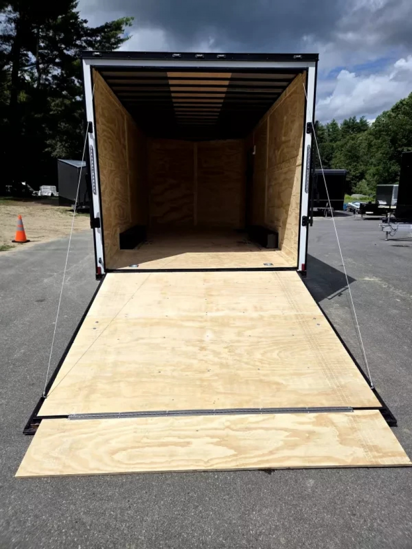 New 2025 8.5X18 EXTRA HEIGHT ENCLOSED CAREGO TRAILER OR CAR HAULER - Anvil Trailers