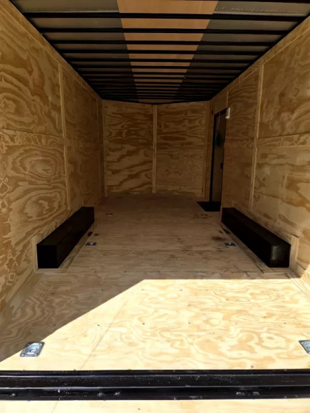 New 2025 8.5X18 EXTRA HEIGHT ENCLOSED CAREGO TRAILER OR CAR HAULER - Anvil Trailers