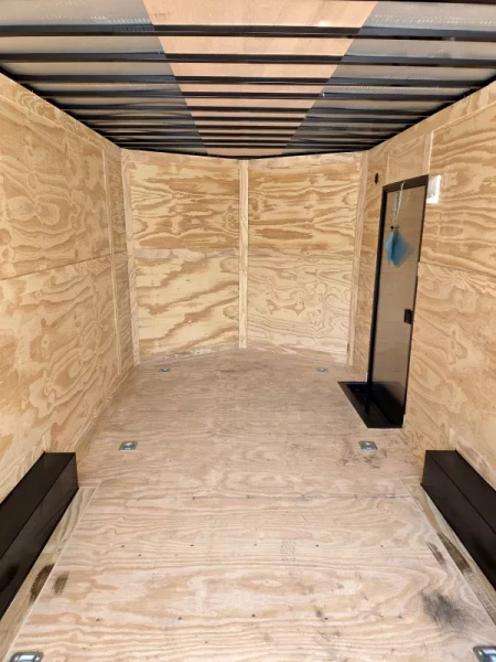 New 2025 8.5X18 EXTRA HEIGHT ENCLOSED CAREGO TRAILER OR CAR HAULER - Anvil Trailers