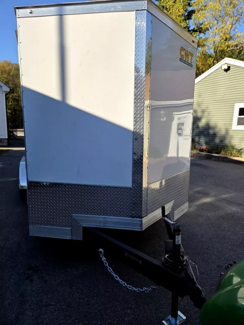 New 2026 7X17 CARGO TRAILER WITH E TRAC EXTRA HEGHT - Covered Wagon