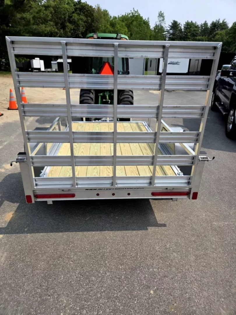 New 2025 5x8 aluminum utility trailer with aluminum wheels - Nitro