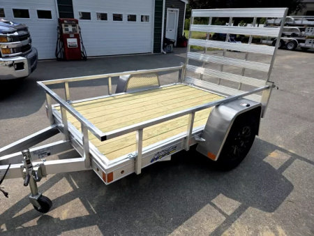 New 2025 5x8 aluminum utility trailer with aluminum wheels - Nitro
