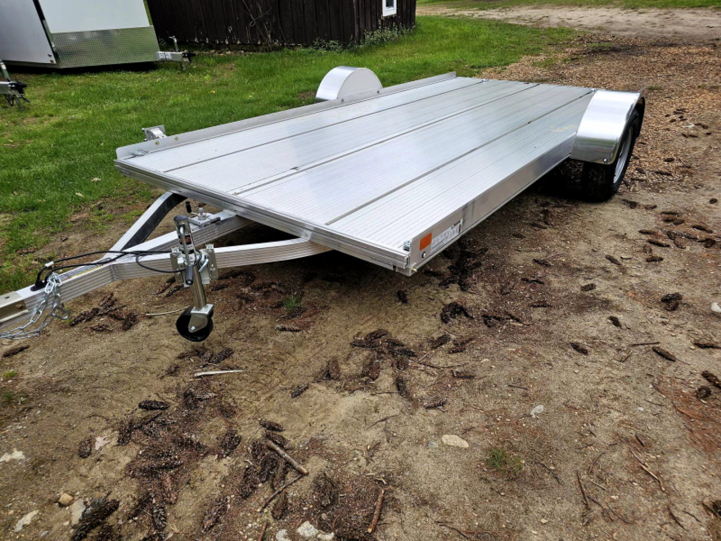 New 2024 7x14 Tilt utility trailer all aluminum - High Country Trailers