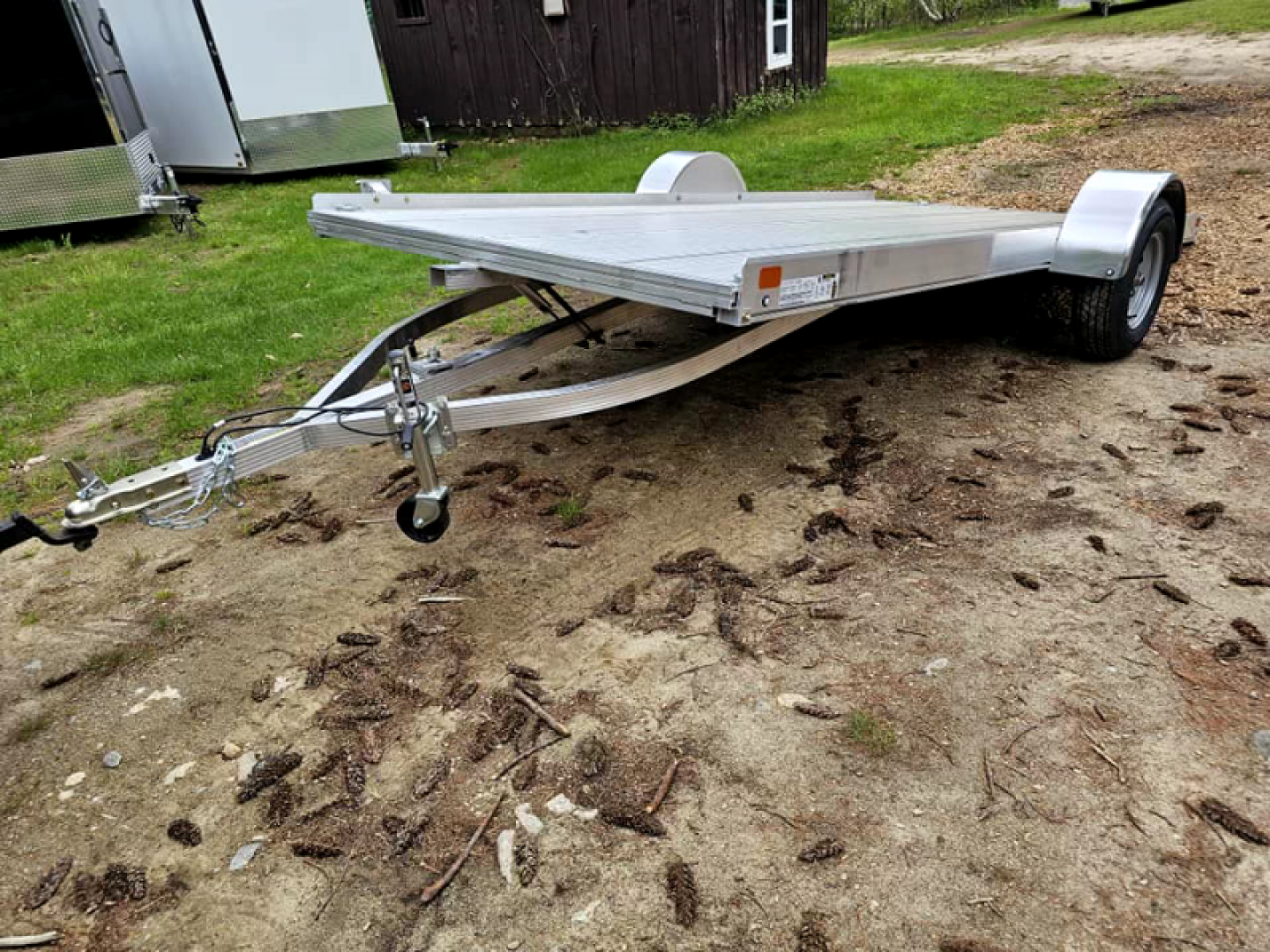 New 2024 7x14 Tilt utility trailer all aluminum - High Country Trailers